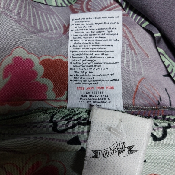 Odd Molly Viscose Halter Midi Dress Size S - Picture 11 of 13